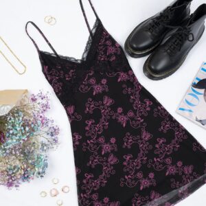 vestido-negro-estampado-efecto-lencero-mujer